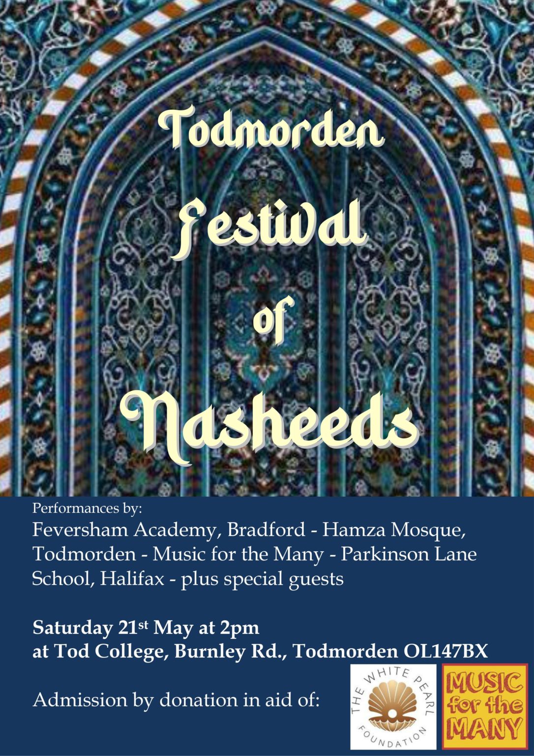 Todmorden Festival of Nasheeds music for the many